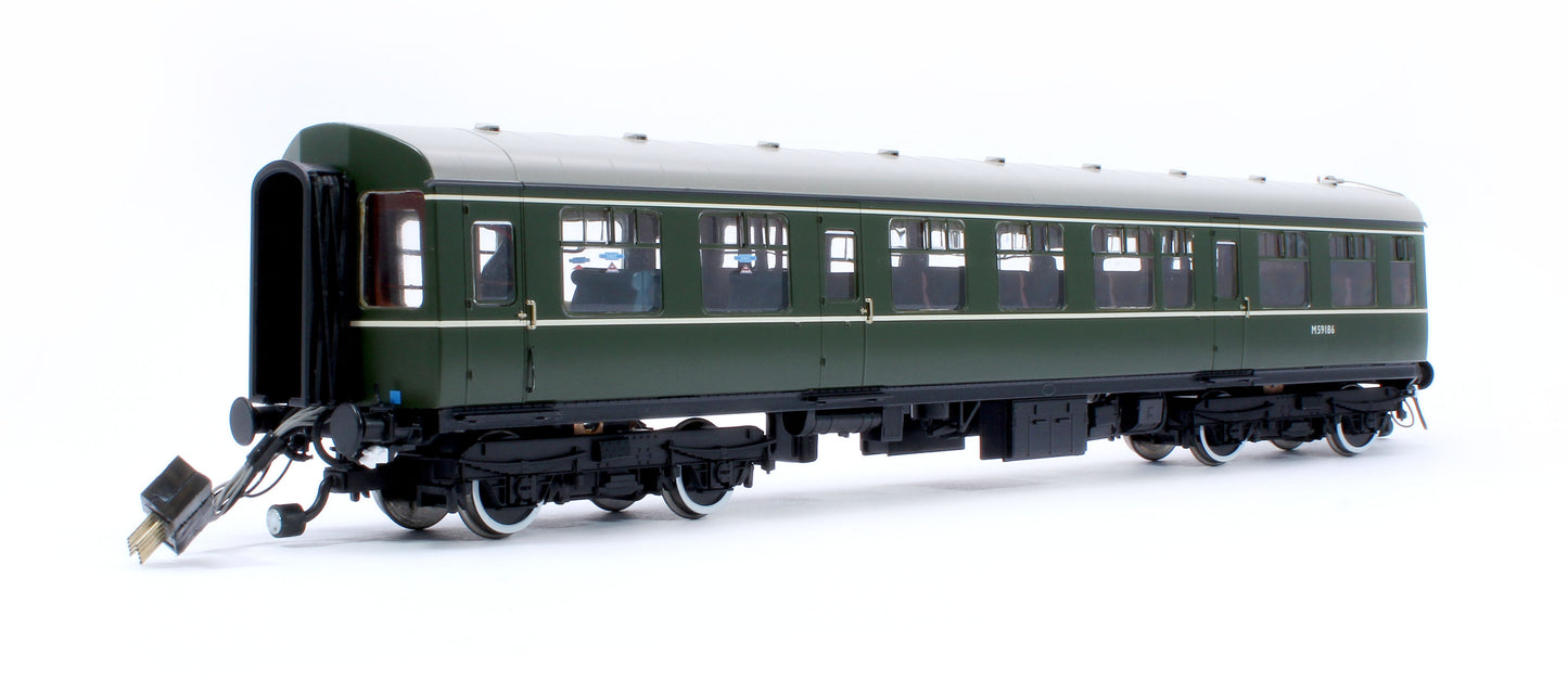 Class 104 3 Car DMU M50478/M59186/M50530 BR Green (Speed Whiskers and Coaching Stock roundel)