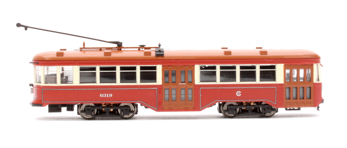 PeterWitt Street Car 'Chicago Surface Lines' No.6319 - DCC Fitted