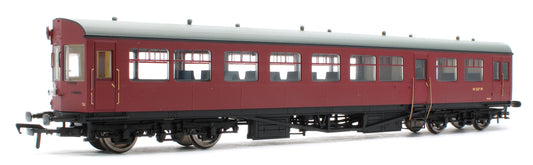 Pre-Owned 39-576 BR Auto Trailer Maroon W228W with Lights Fitted - DCC Fitted