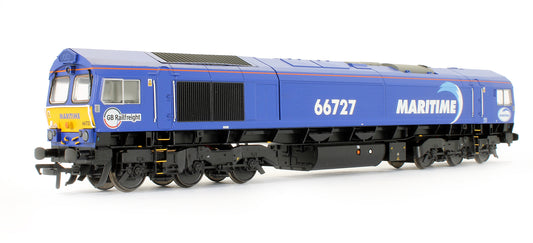 32-979W Pre-Owned Class 66727 'Maritime One' GBRf Maritime Diesel Locomotive (Exclusive Edition) - DCC Sound