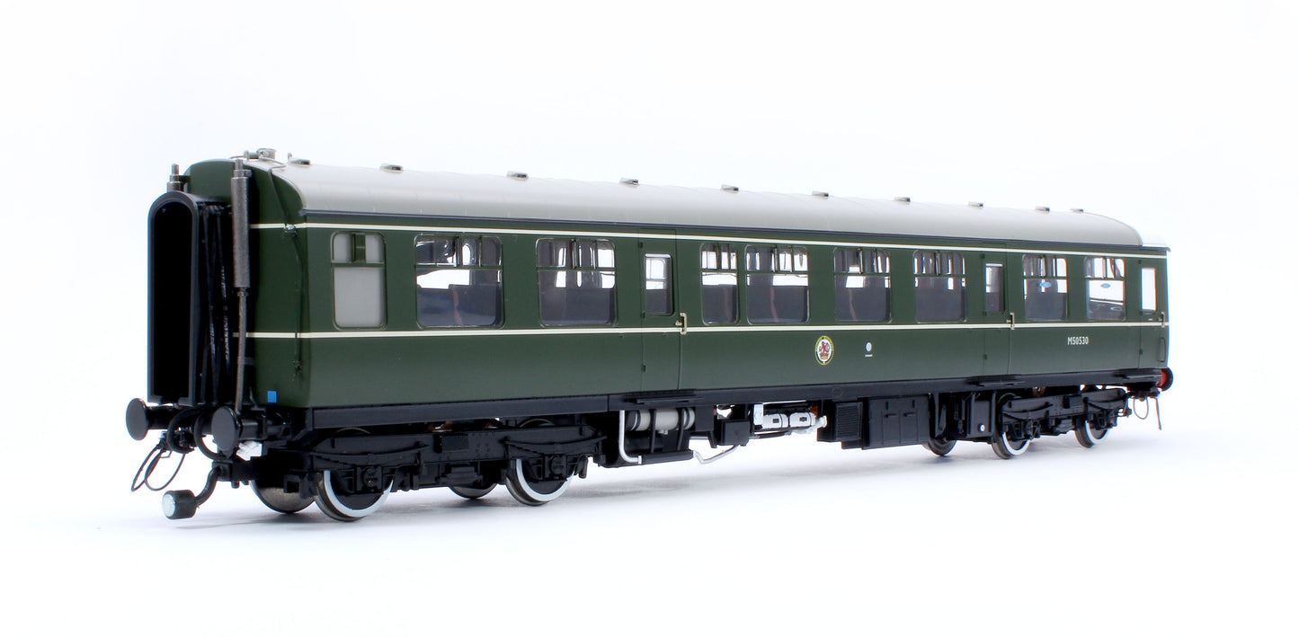 Class 104 3 Car DMU M50478/M59186/M50530 BR Green (Speed Whiskers and Coaching Stock roundel)