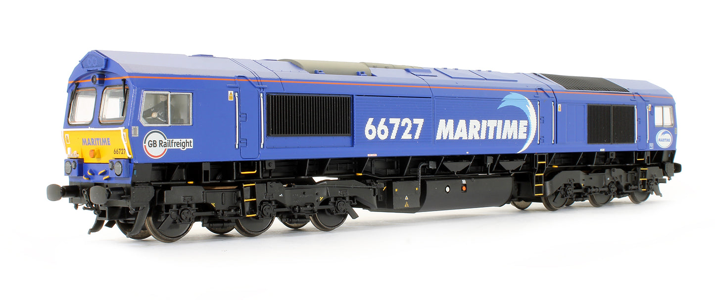 32-979W Pre-Owned Class 66727 'Maritime One' GBRf Maritime Diesel Locomotive (Exclusive Edition) - DCC Sound