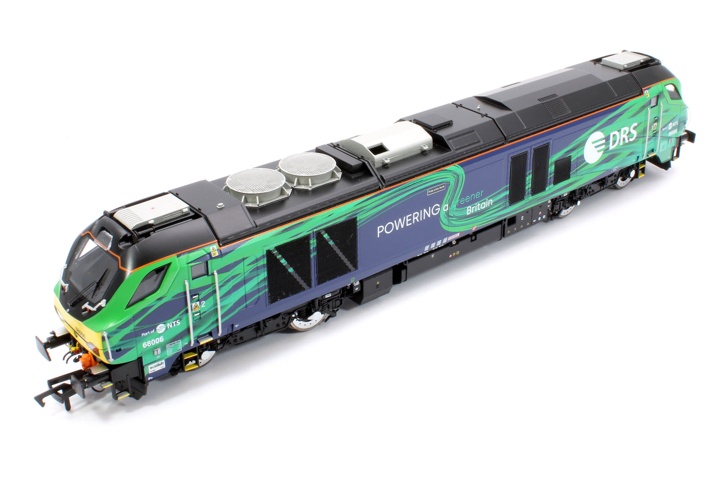 Class 68 "Pride of the North" 68006 DRS/NTS Green Diesel Locomotive - Sound Fitted