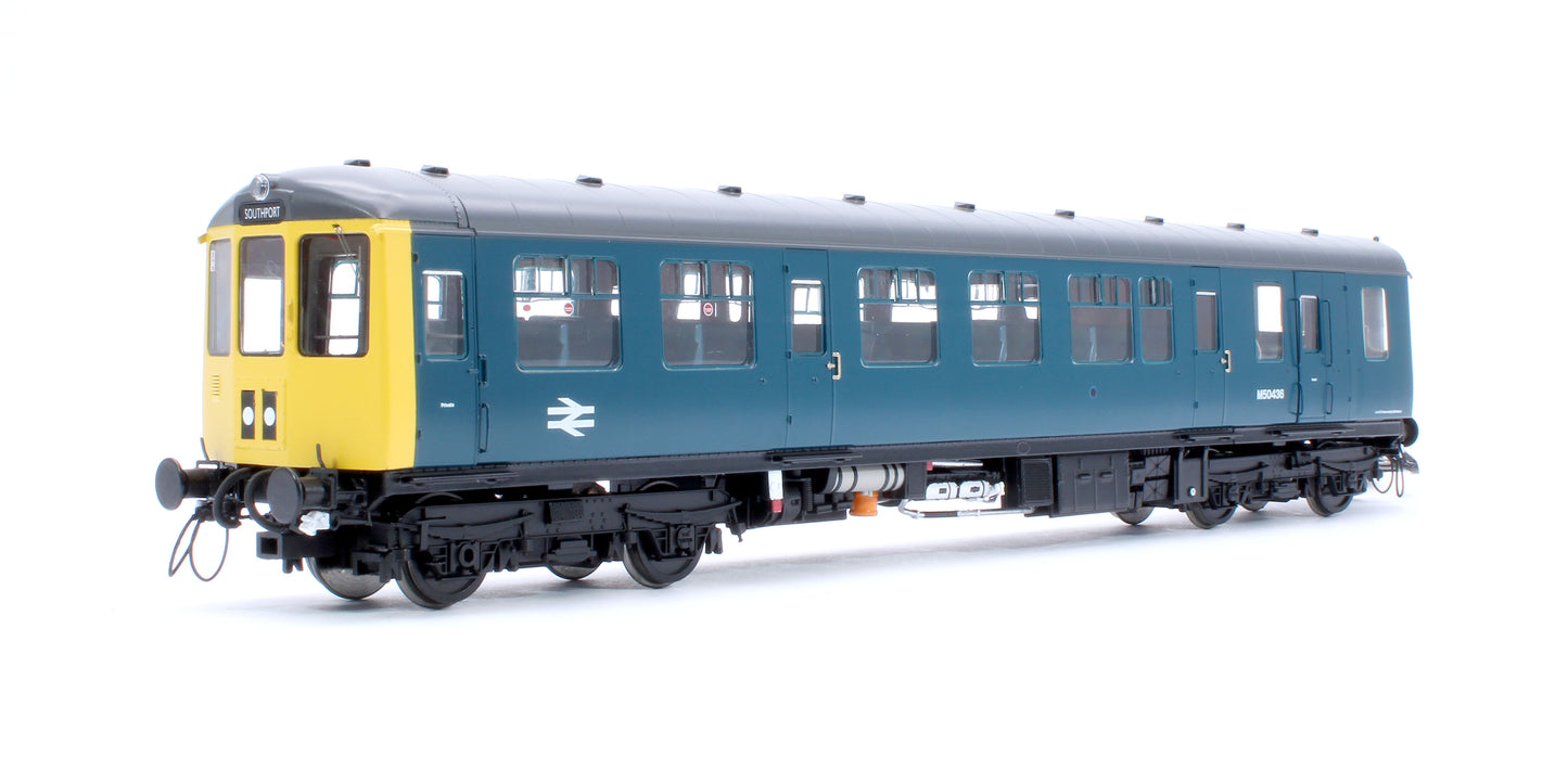 Class 104 3 Car DMU M50436/M59141/M50488 BR Blue (Full Yellow Ends / Headcode Panel)