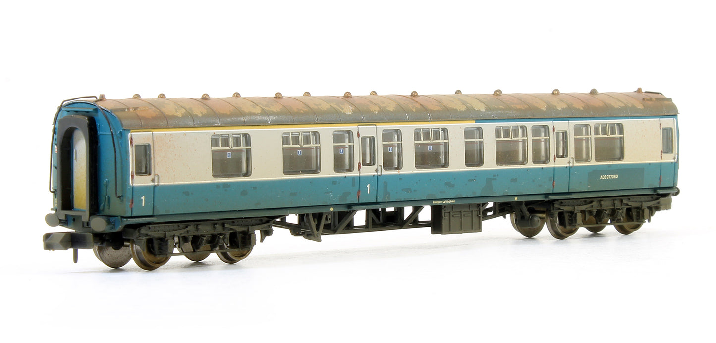 Pre-Owned 374-990 BR Mk1 Coach Pack 'Works Test Train' BR Blue & Grey Weathered