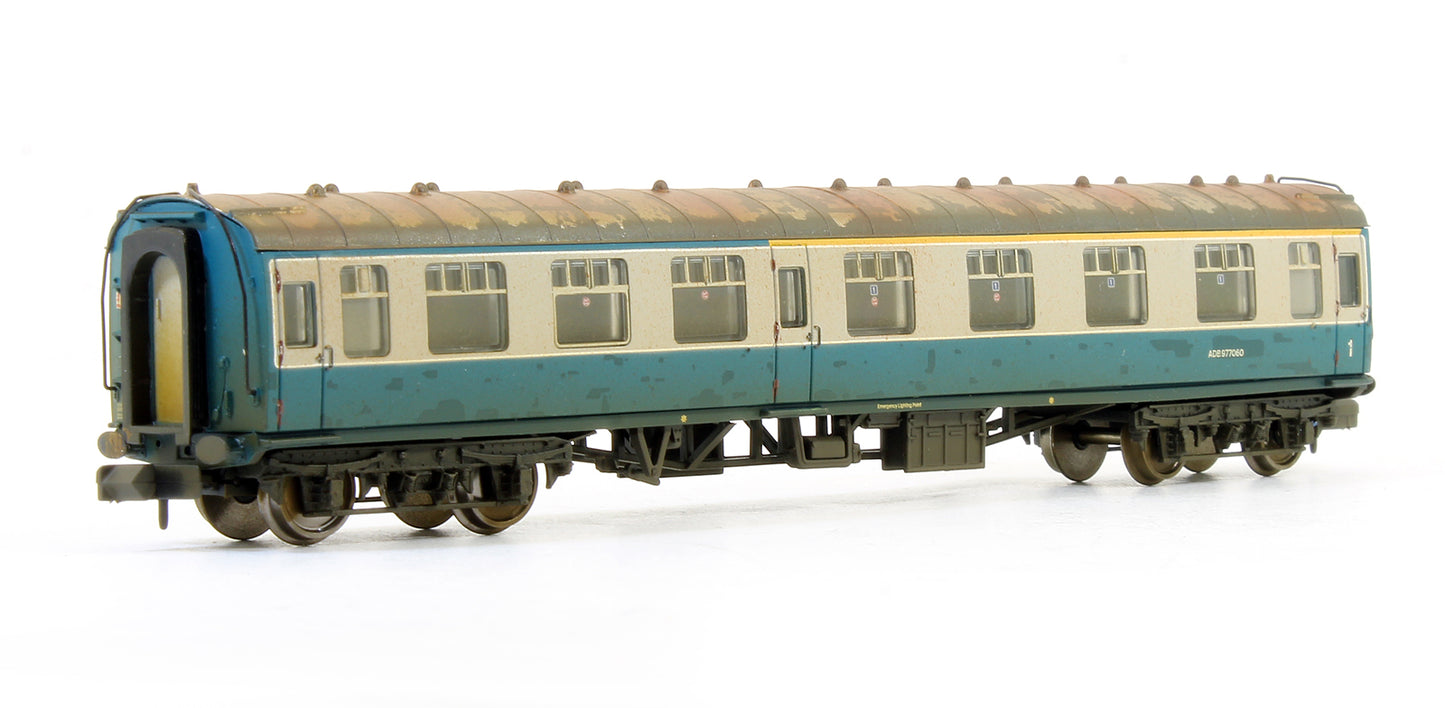 Pre-Owned 374-990 BR Mk1 Coach Pack 'Works Test Train' BR Blue & Grey Weathered