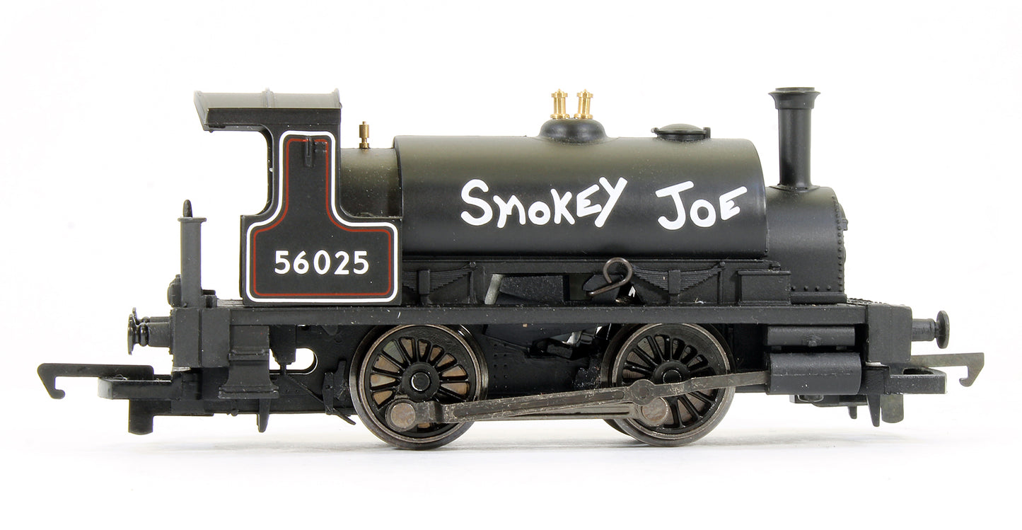 Pre-Owned R3064 RailRoad BR Black 0-4-0 'Smokey Joe' No.56025 Steam Locomotive
