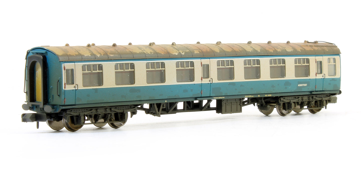 Pre-Owned 374-990 BR Mk1 Coach Pack 'Works Test Train' BR Blue & Grey Weathered