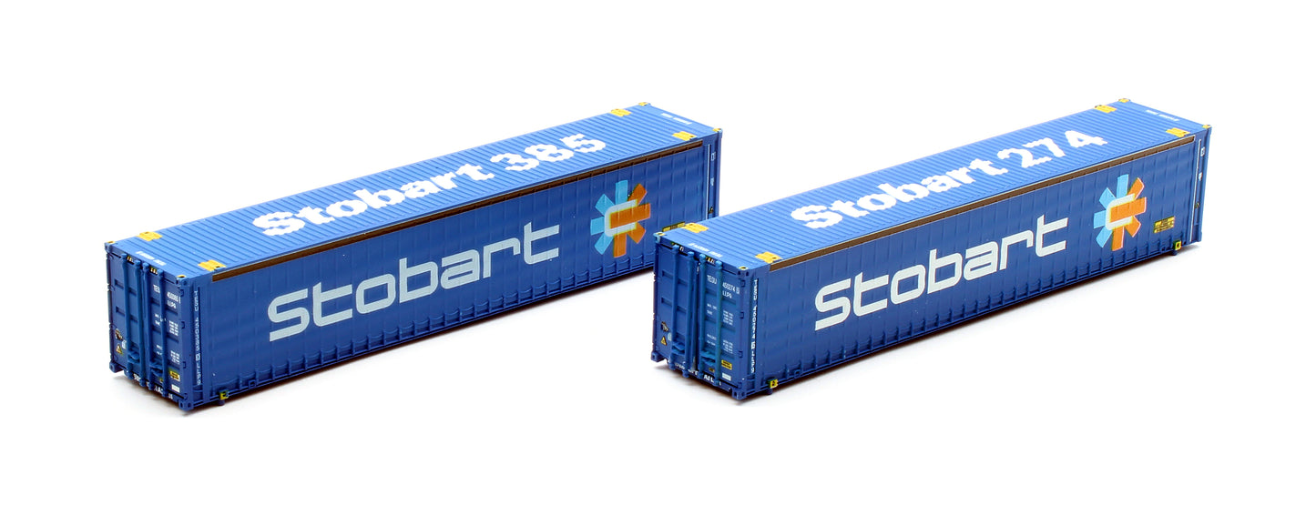 45FT Curtain Side Container 'Stobart TESU'