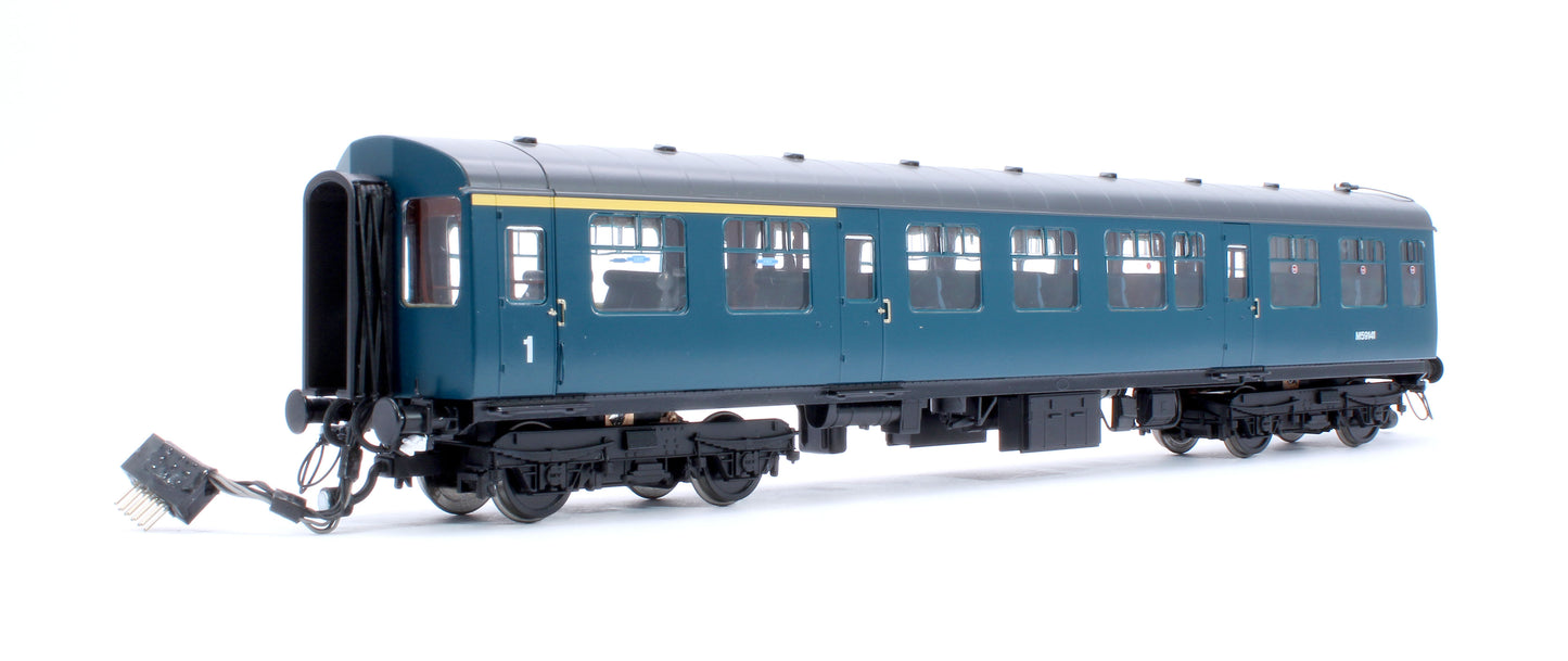 Class 104 3 Car DMU M50436/M59141/M50488 BR Blue (Full Yellow Ends / Headcode Panel)