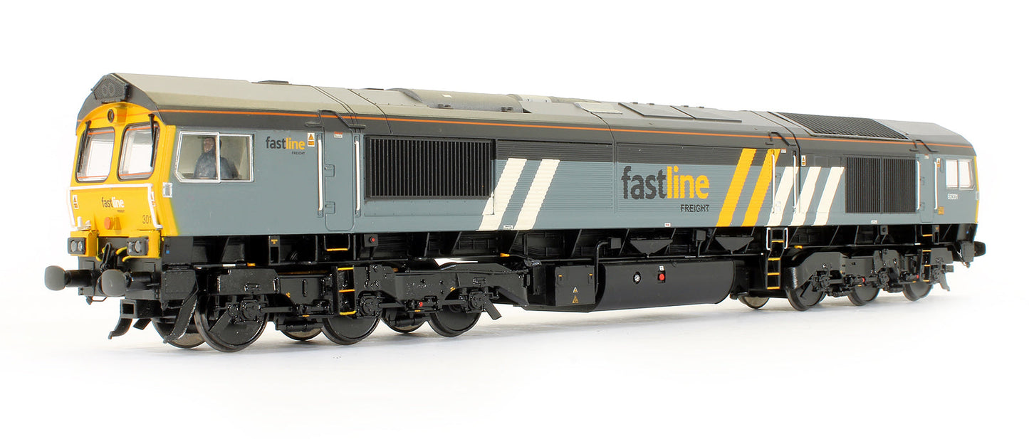 Pre-Owned 32-979YDS Class 66301 Fastline Diesel Locomotive (Exclusive Edition) - DCC Sound