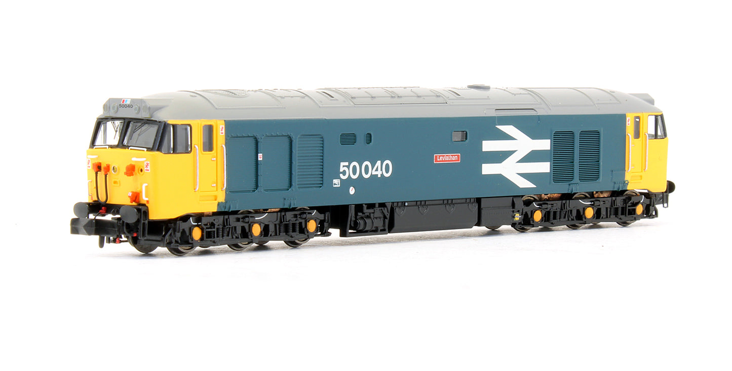 Pre-Owned Class 50 'Leviathan' BR Large Logo Blue Diesel Locomotive