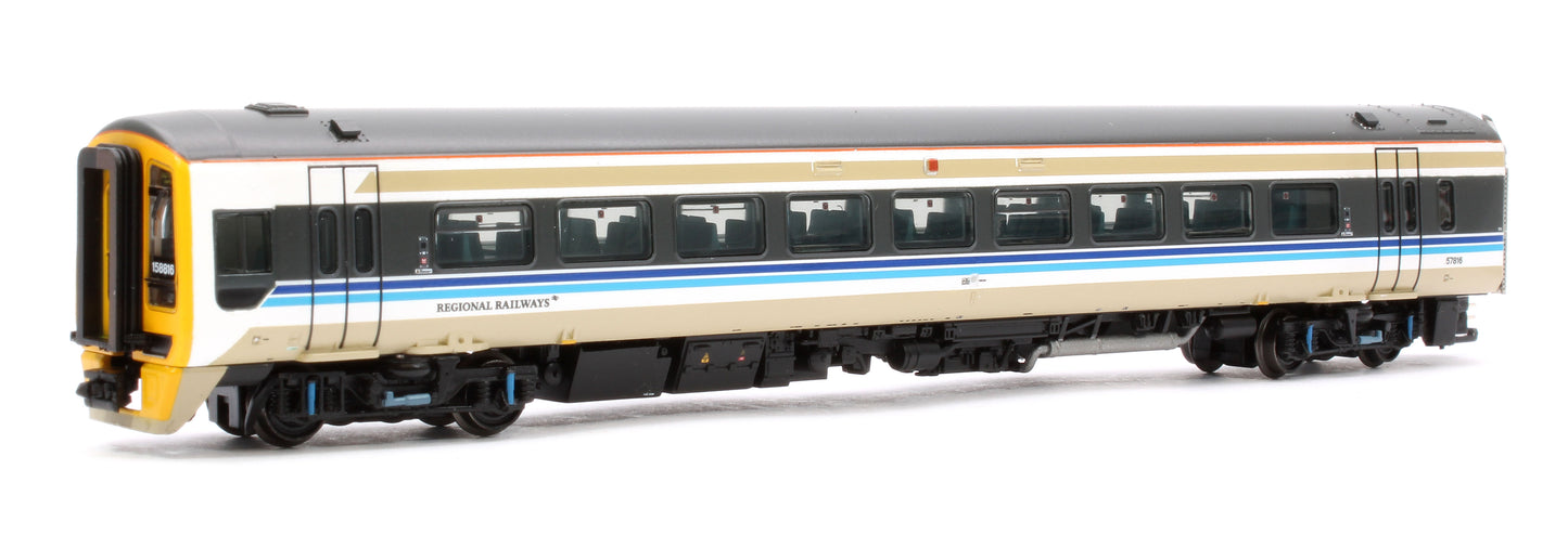 Class 158 2-Car DMU 158816 BR Regional Railways - DCC Sound