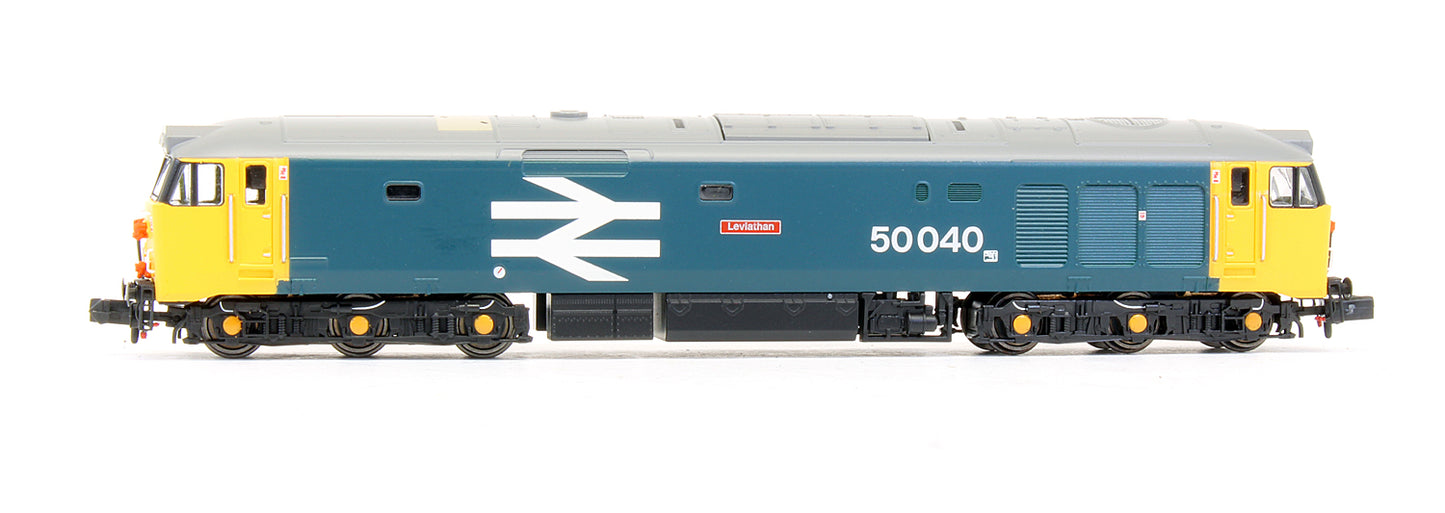 Pre-Owned Class 50 'Leviathan' BR Large Logo Blue Diesel Locomotive