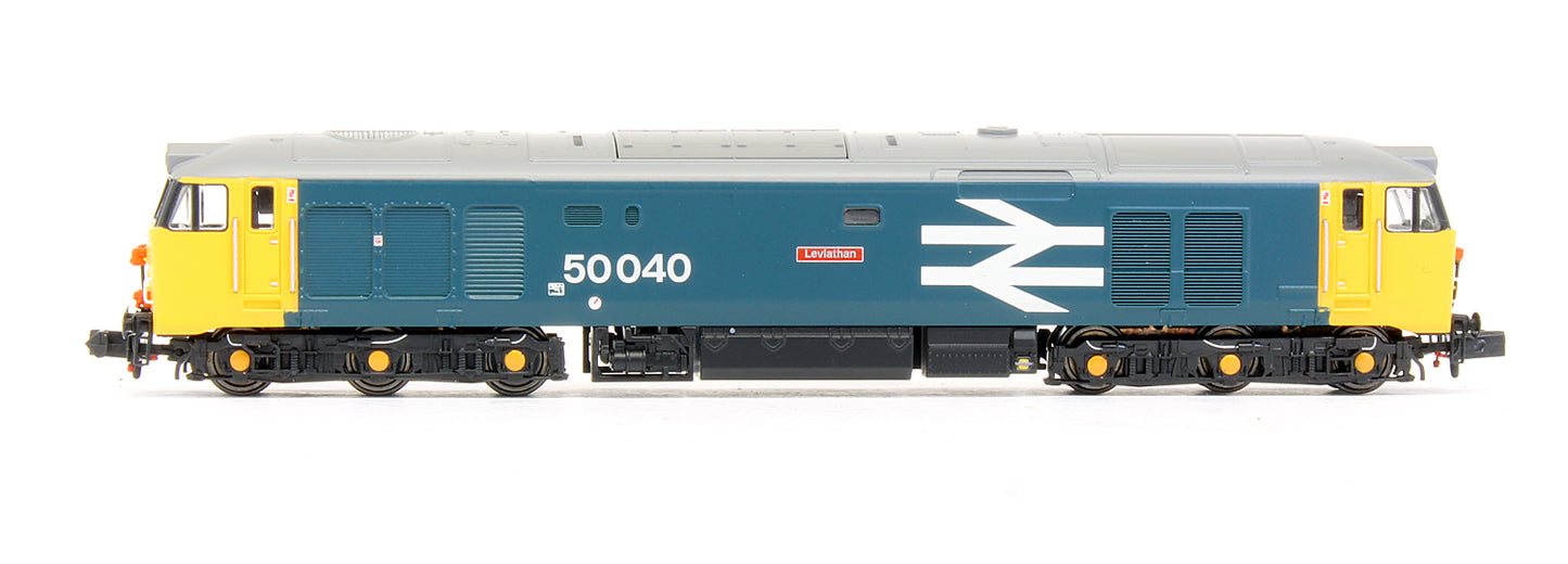 Pre-Owned Class 50 'Leviathan' BR Large Logo Blue Diesel Locomotive