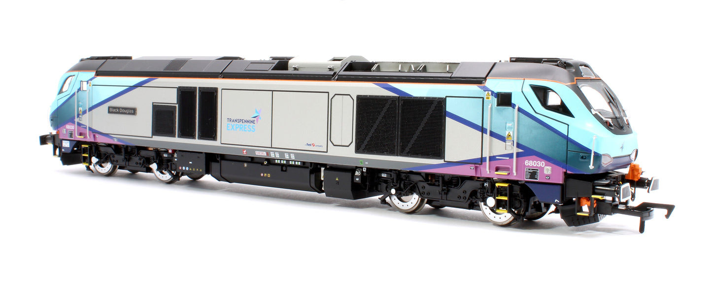 Class 68 "Black Douglas" 68030 Transpenine Express Diesel Locomotive