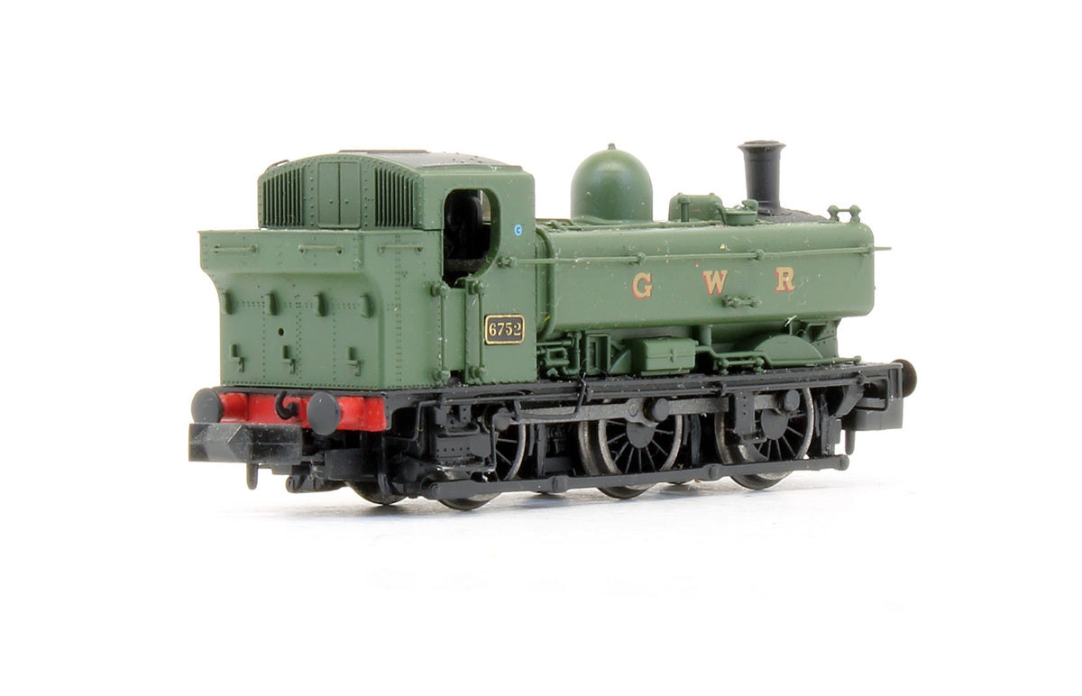 Pre-Owned Pannier 6752 GWR Green lettered GWR Later Cab