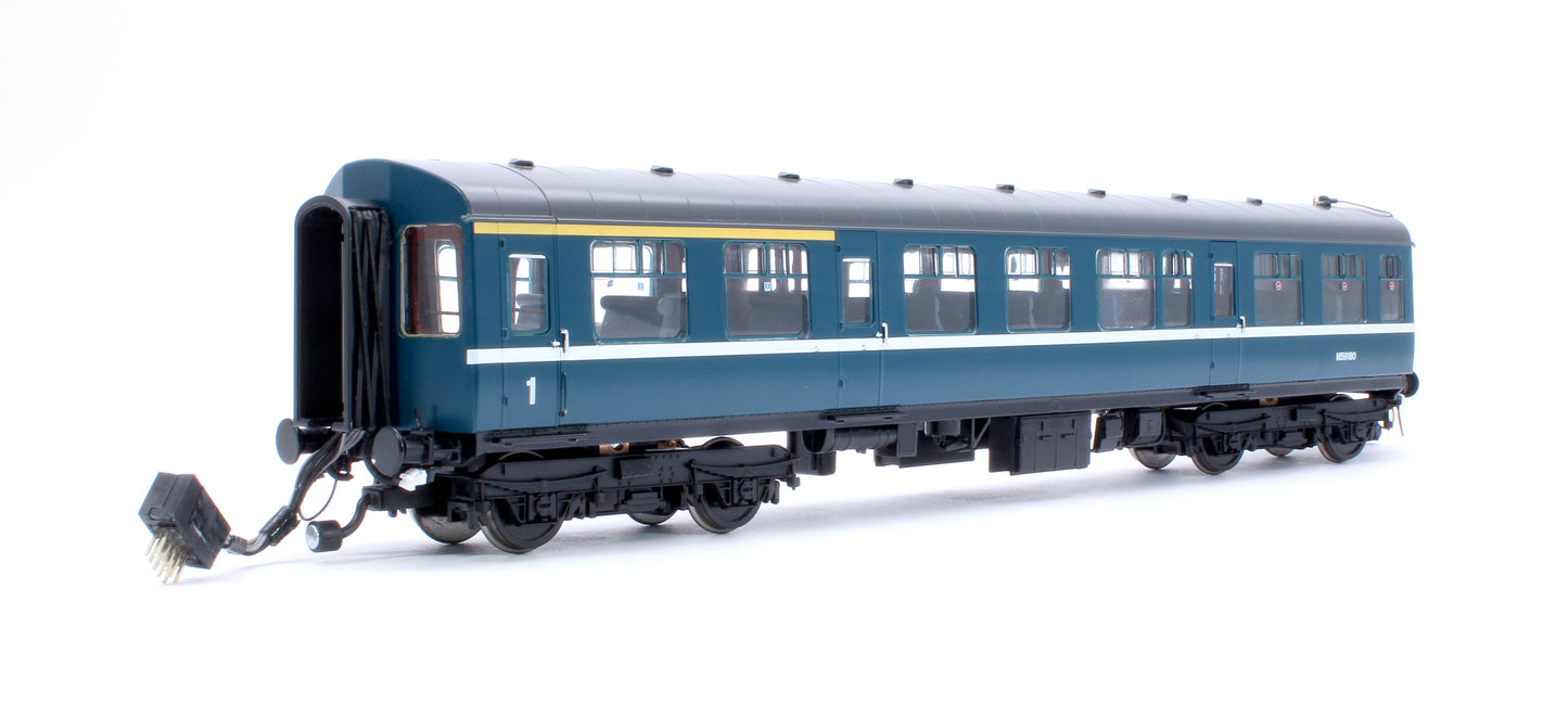 Class 104 3 Car DMU M50472/M59180/M50524 BR Blue Blackpool