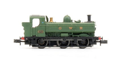 Pre-Owned Pannier 6752 GWR Green lettered GWR Later Cab