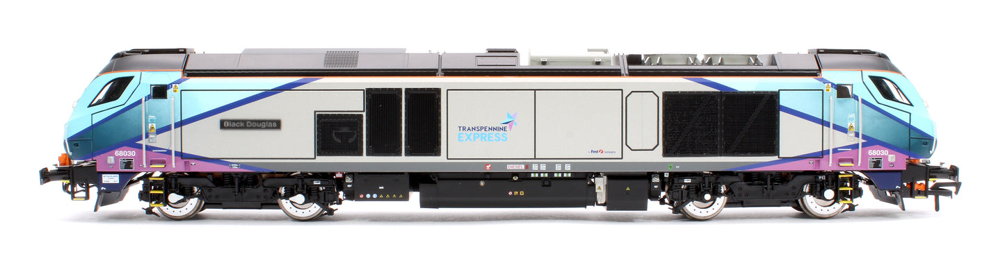 Pre-Owned Class 68 "Black Douglas" 68030 Transpenine Express Diesel Locomotive