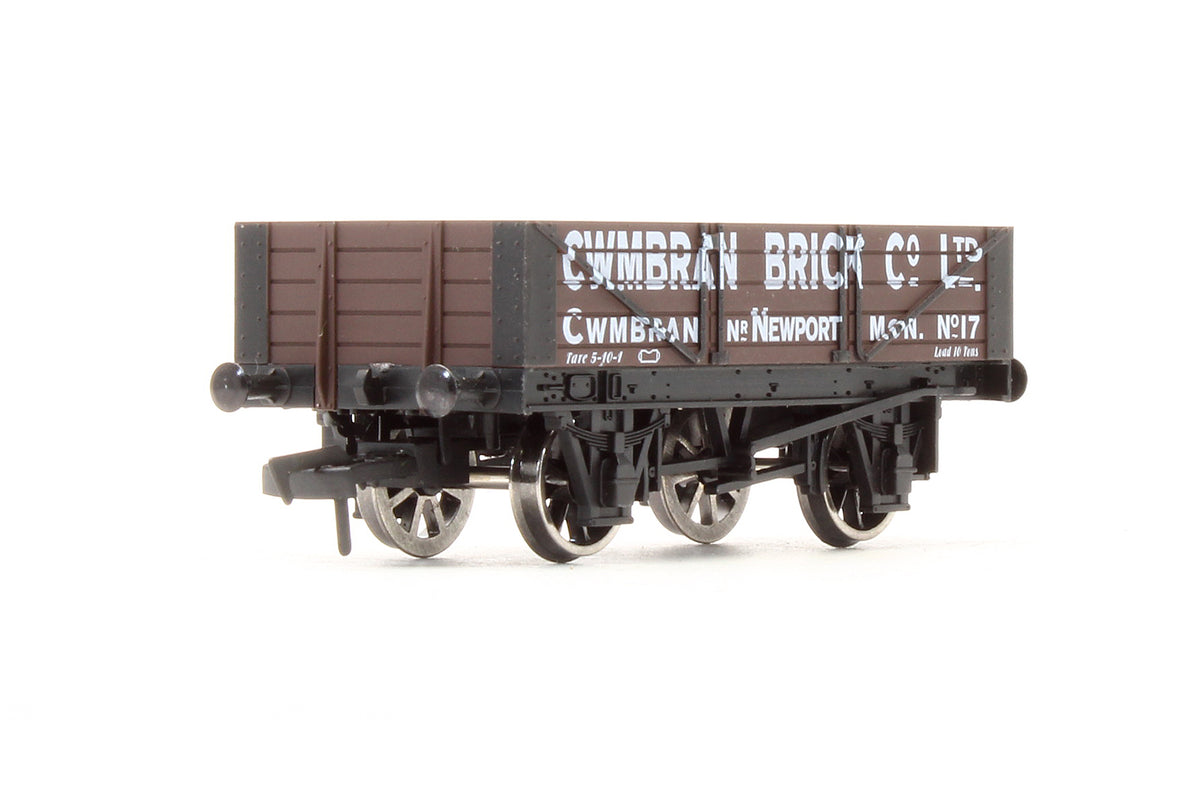 4F-040-011 Pre-Owned 'Cwmbran Brick' 4 Plank Wagon No.17