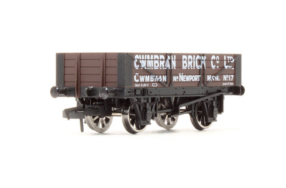 4F-040-011 Pre-Owned 'Cwmbran Brick' 4 Plank Wagon No.17