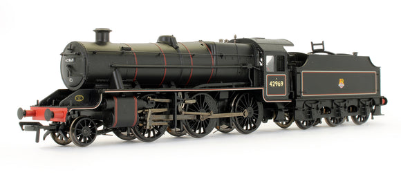 Pre-Owned Stanier Mogul 42969 BR Lined Black Early Emblem Steam Locomotive