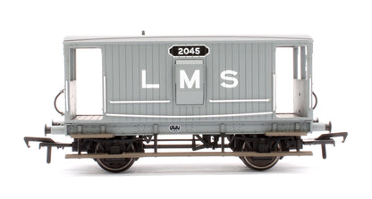 Pre-Owned 38-552 20T Midland Brake Van LMS Grey (With Duckets)