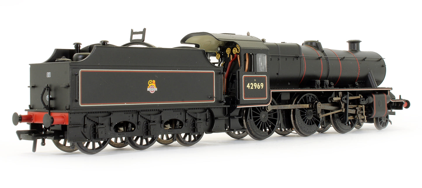 Pre-Owned Stanier Mogul 42969 BR Lined Black Early Emblem Steam Locomotive