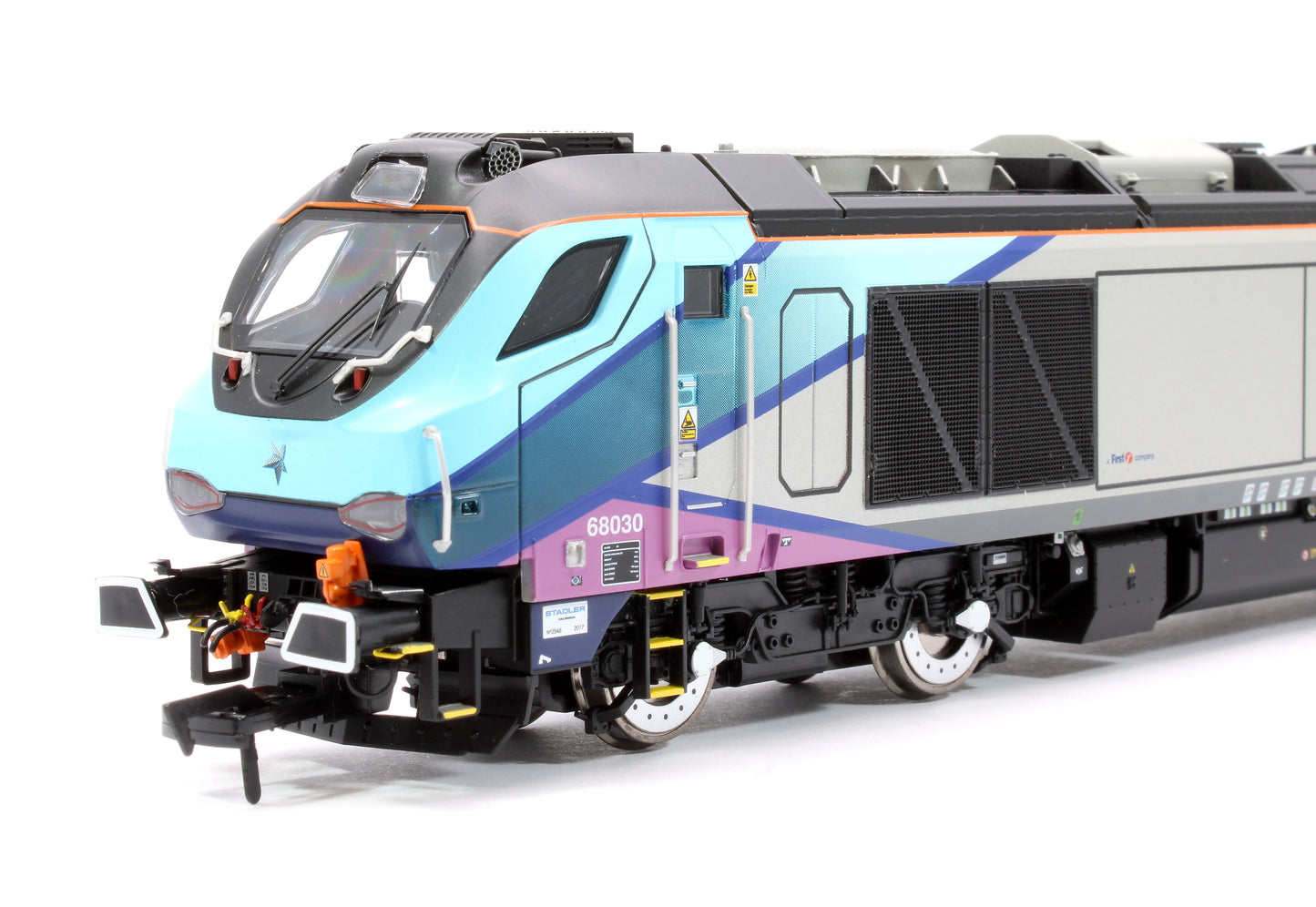 Class 68 "Black Douglas" 68030 Transpenine Express Diesel Locomotive - Sound Fitted