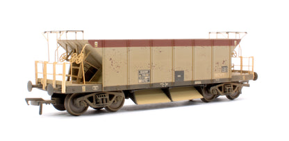 Pre-Owned 40T YGB Seacow Bogie Hopper Wagon EWS Grey & Maroon (KMRC Exclusive) No.DB982790 - Weathered
