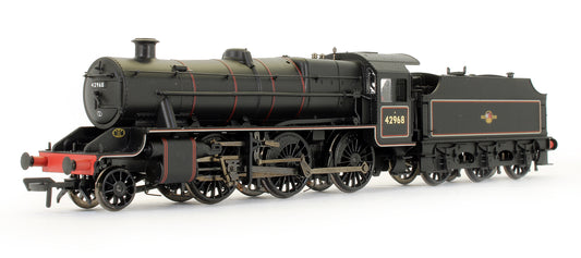 Stanier Mogul 42968 BR Lined Black Late Crest Steam Locomotive