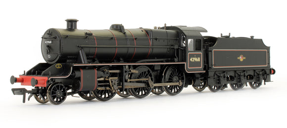 Pre-Owned Stanier Mogul 42968 BR Lined Black Late Crest Steam Locomotive