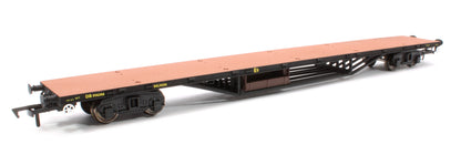 Pre-Owned Engineers Black 62ft Salmon Bogie Flat Wagon 'DB996306'