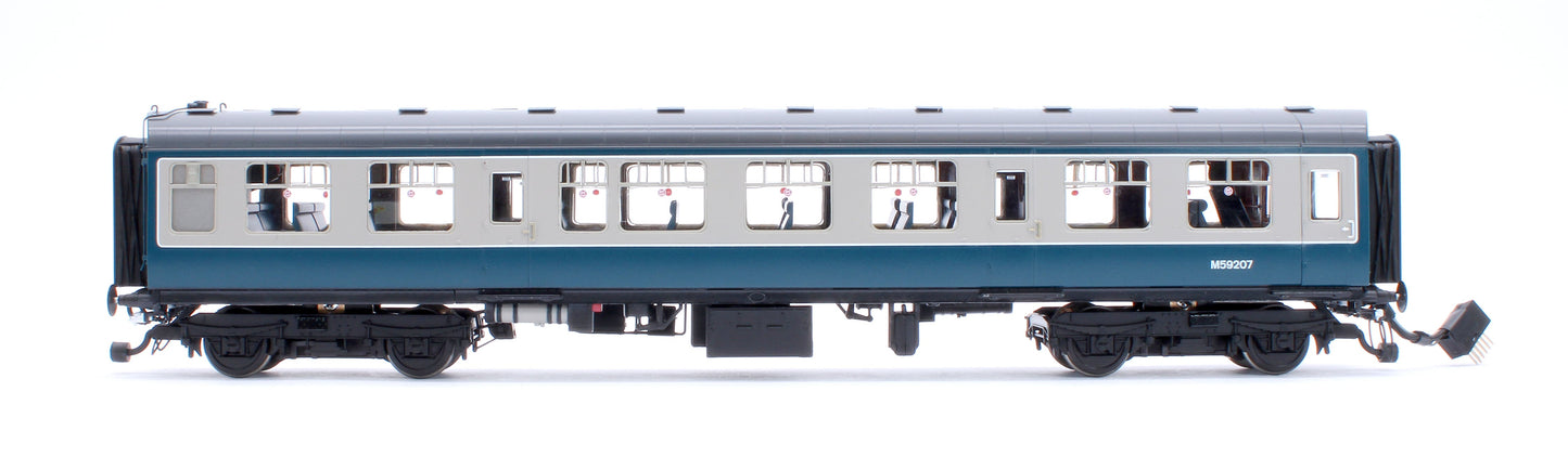 Pre-Owned 1457 Class 104 3 Car DMU BX487 M53424/M59207/M53434 BR Blue/Grey