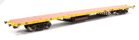 Pre-Owned SA015 BR Engineers Yellow 62ft ASF Salmon Bogie Flat Wagon 'DB996110'
