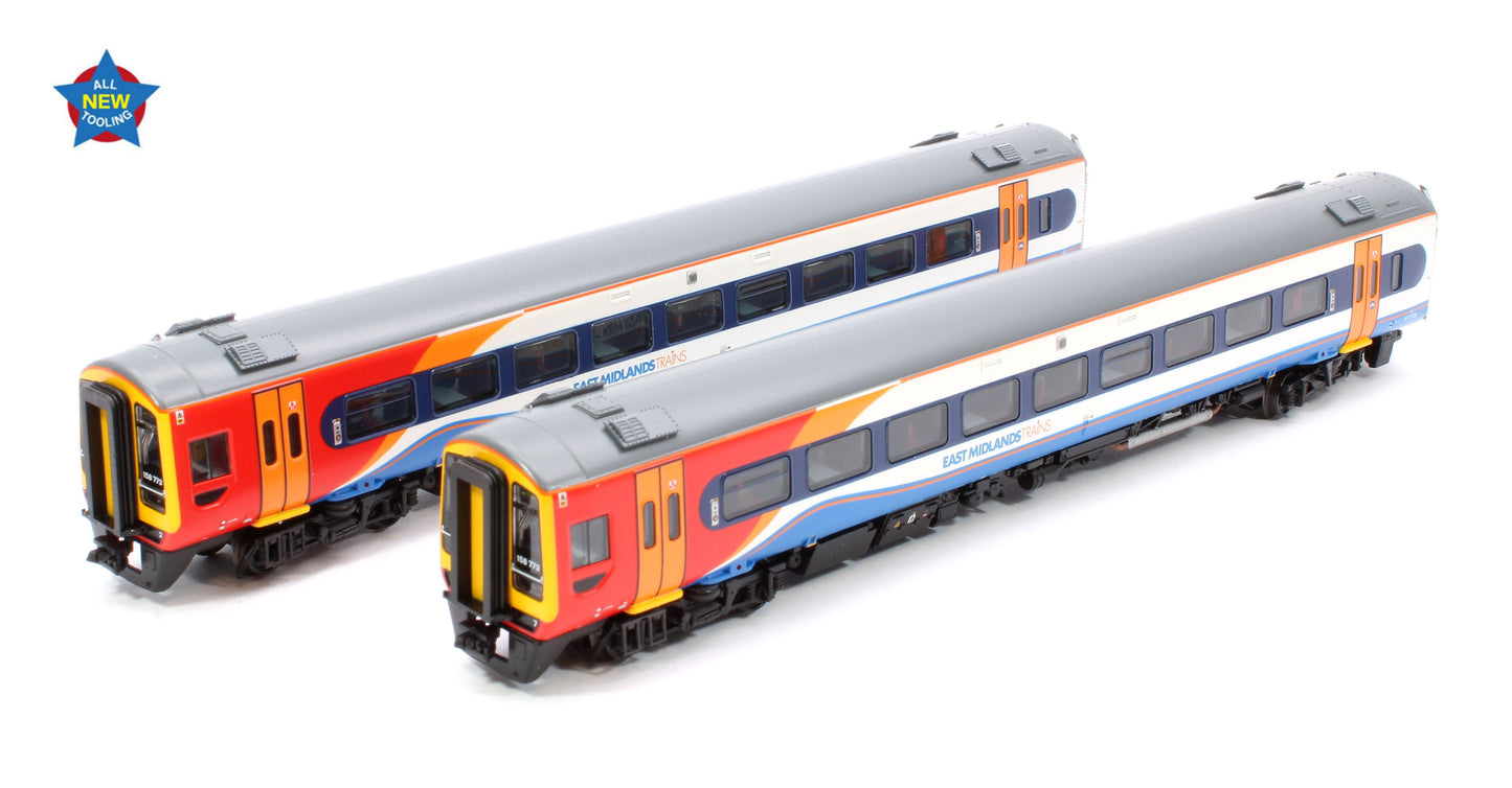 Class 158 2-Car DMU 158773 East Midlands Trains