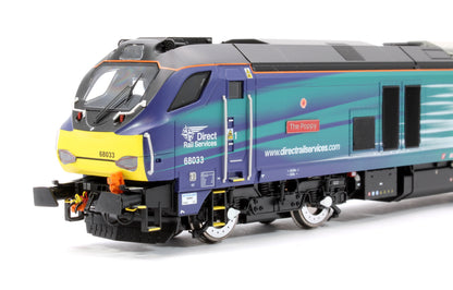 Class 68 "The Poppy" 68033 DRS Compass with Poppy Diesel Locomotive - Sound Fitted