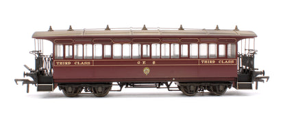 Pre-Owned Class J70 & Coaches GER Wisbech & Upwell Train Pack post-1919 - DCC Sound & Weathered