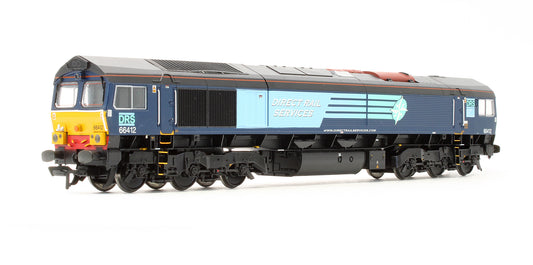 Pre-Owned Class 66/9 DRS 66412 Diesel Locomotive DCC Fitted.