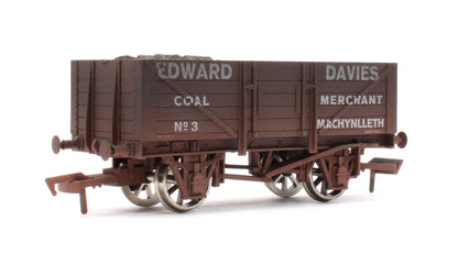 Pre-Owned 5 Plank Open Wagon No.3 'Edward Davies Coal Merchant' - Weathered (Limited Edition for West Wales Wagon Works)