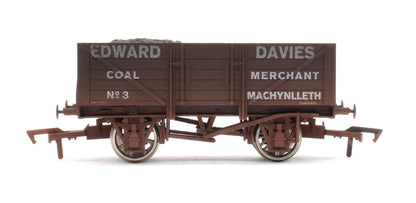 Pre-Owned 5 Plank Open Wagon No.3 'Edward Davies Coal Merchant' - Weathered (Limited Edition for West Wales Wagon Works)