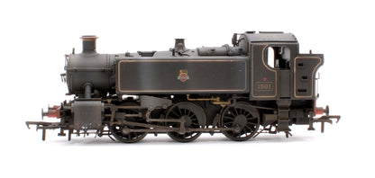 Pre-Owned BR 15xx Pannier Tank 1501 Lined Black Early Crest (as preserved) Steam Tank Locomotive - Weathered