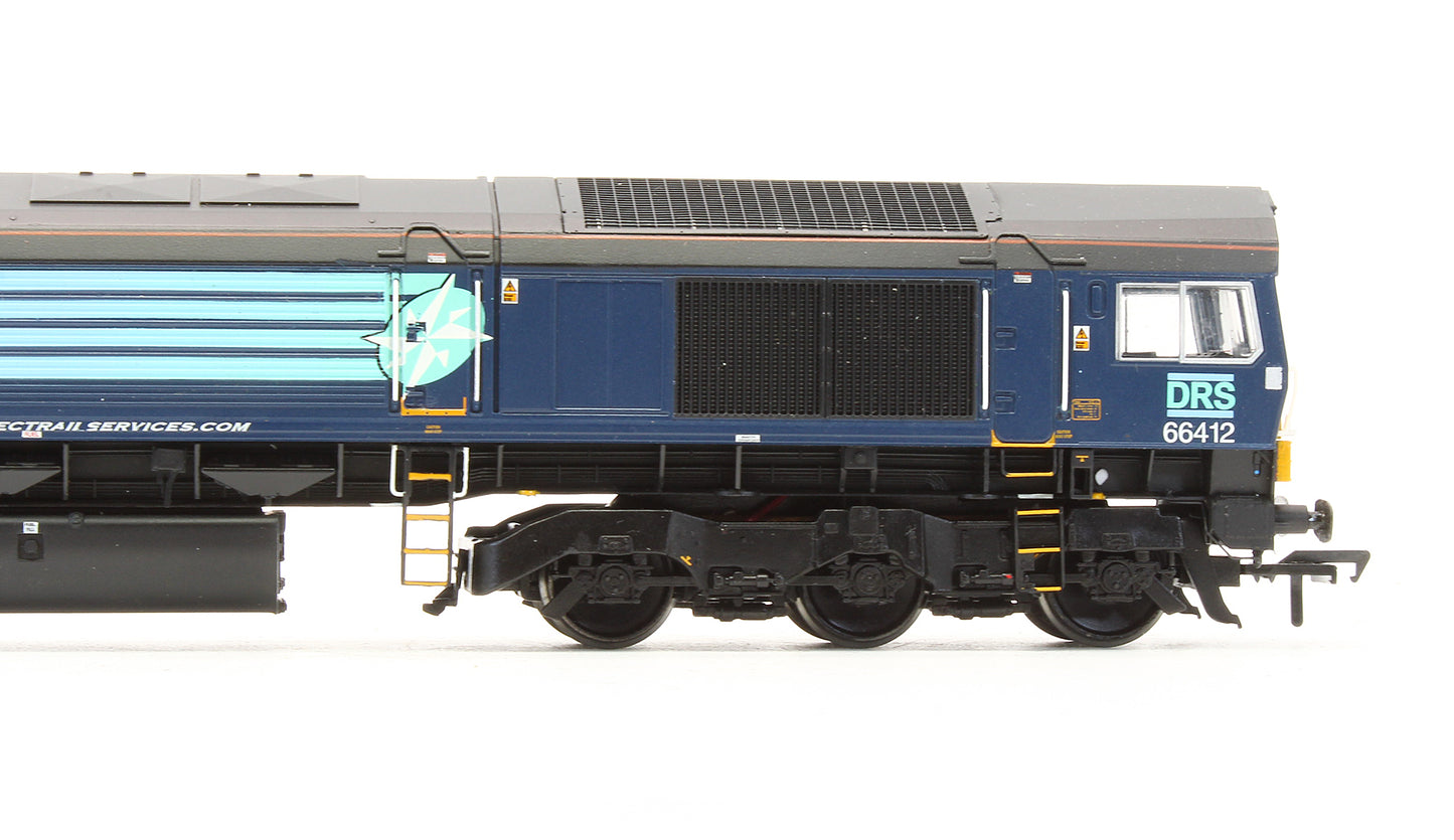 Pre-Owned Class 66/9 DRS 66412 Diesel Locomotive DCC Fitted.