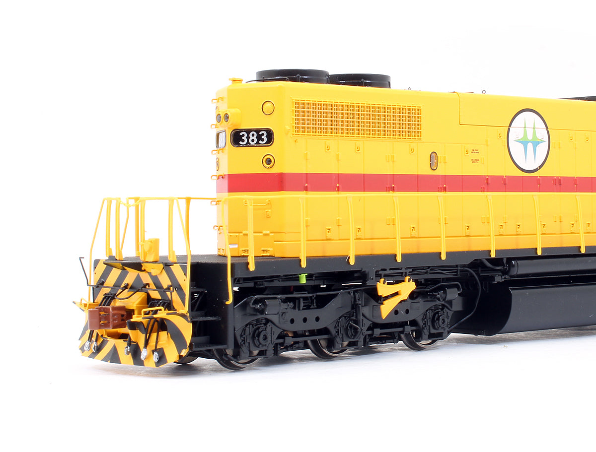 Pre-Owned EMD SD38-2 Diesel Locomotive B.C. Hydro Rwy Yellow Scheme - Road #383 (DCC Sound Fitted)