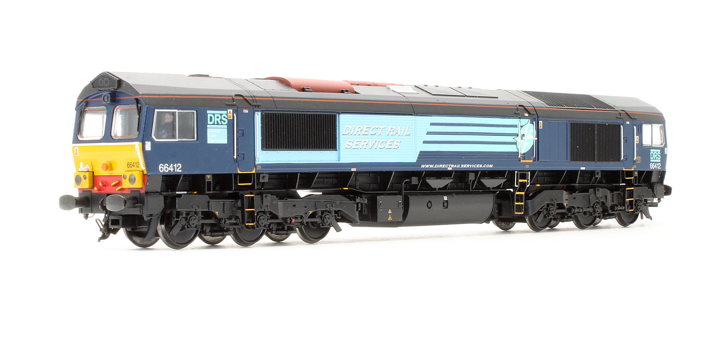 Pre-Owned Class 66/9 DRS 66412 Diesel Locomotive DCC Fitted.