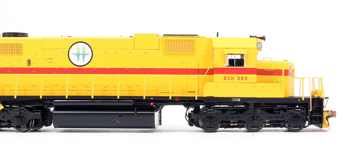 Pre-Owned EMD SD38-2 Diesel Locomotive B.C. Hydro Rwy Yellow Scheme - Road #383 (DCC Sound Fitted)