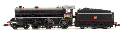 Pre-Owned ND-120B BR Lined Black Early Crest 4-6-0 B1 '61097' Steam Locomotive