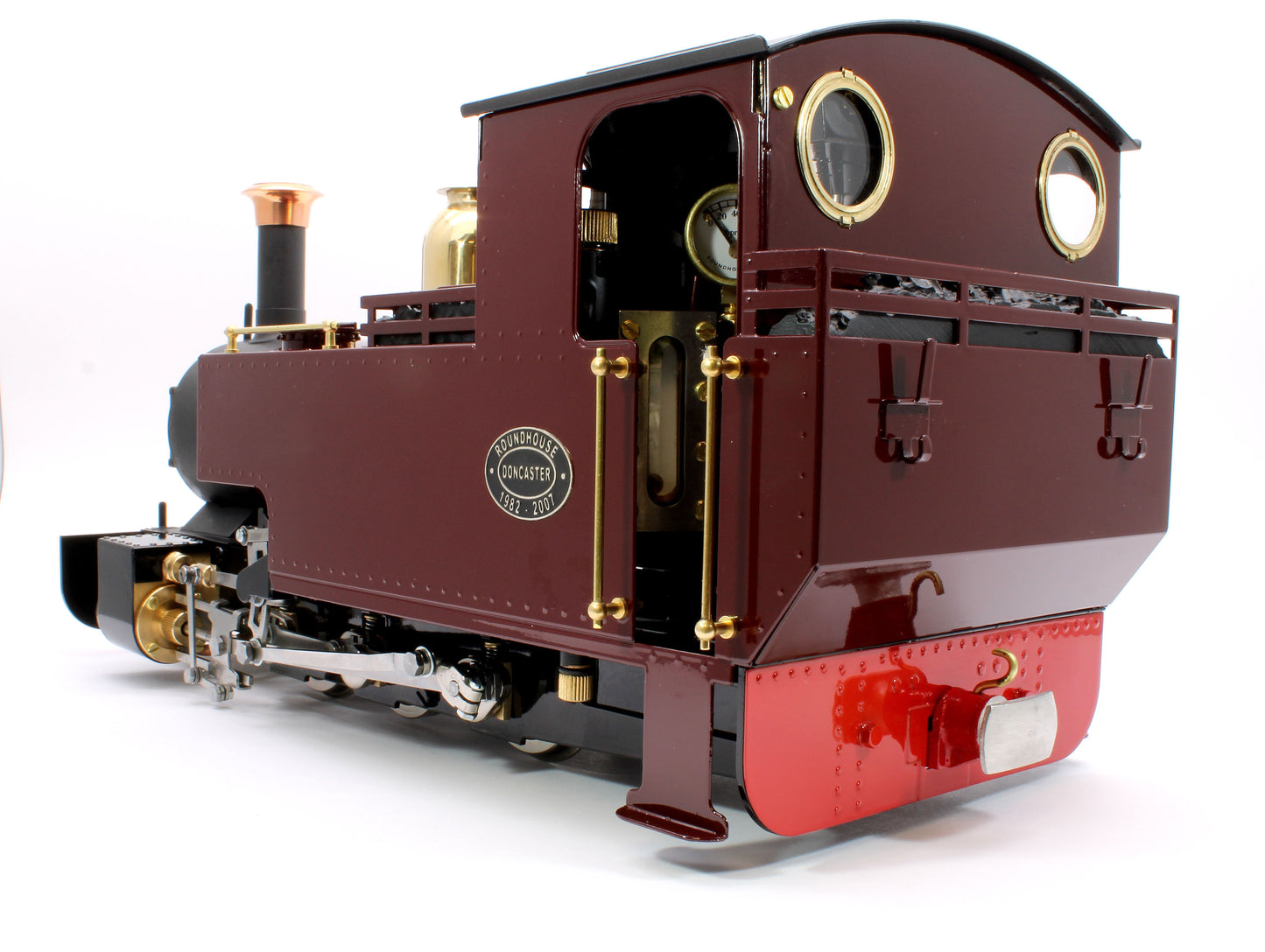 0-6-0 'Silver Lady' Fairlie Engine Maroon (Radio Control, Uninsulated Wheels) Steam Locomotive