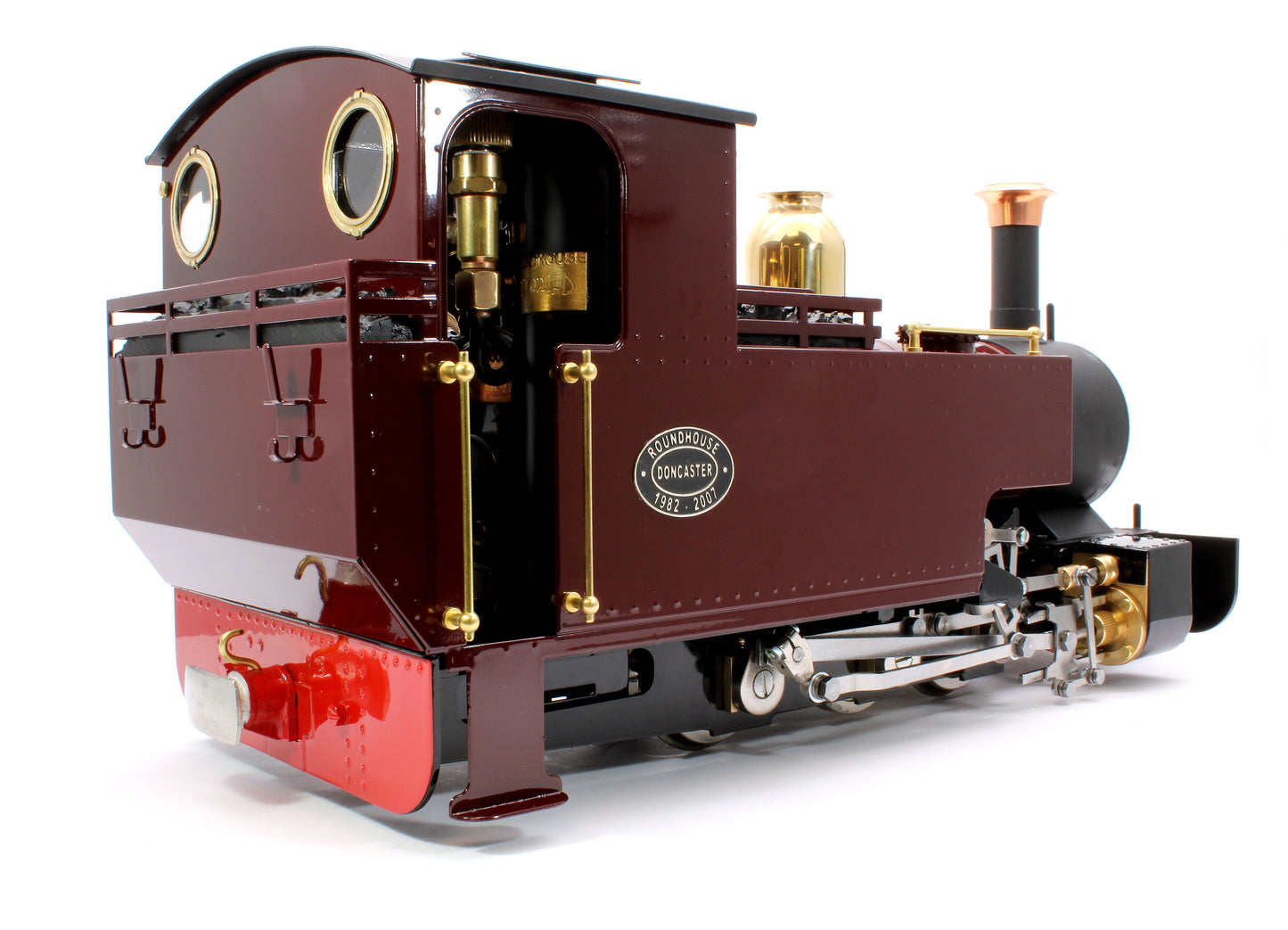 0-6-0 'Silver Lady' Fairlie Engine Maroon (Radio Control, Uninsulated Wheels) Steam Locomotive